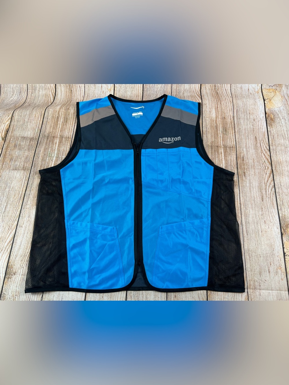 Amazon Employee Delivery Reflective Vest Size XL
